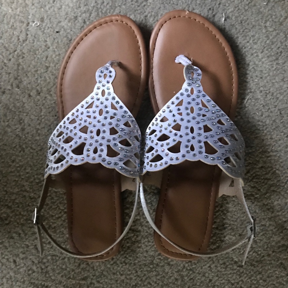 Jeweled sandals